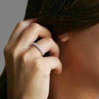 Bague fiançailles & alliance: zirconium ou diamant ? - 2