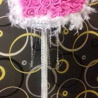 centre de table coeur