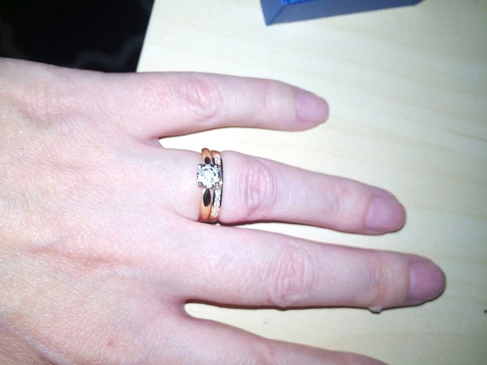 Bague de fiançailles et alliance edenly - 2