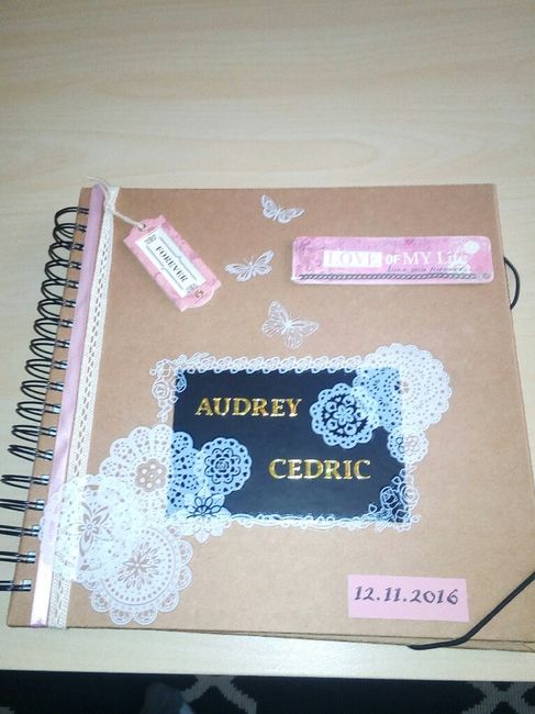 Livre d'or 100% fait maison - 1