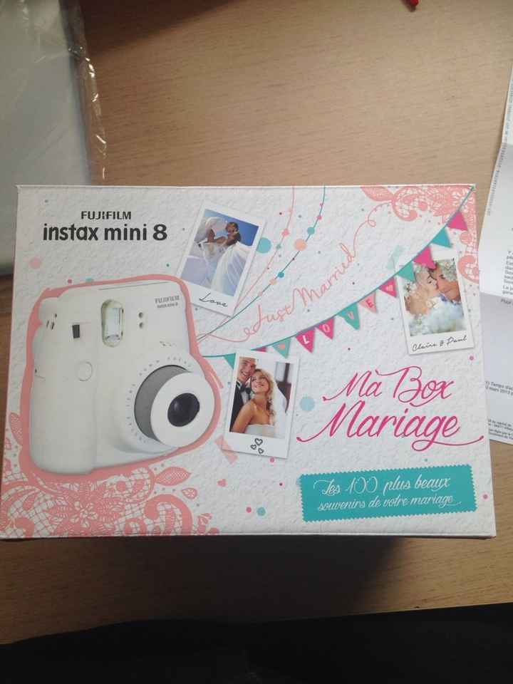 Box mariage reçue ! - 1