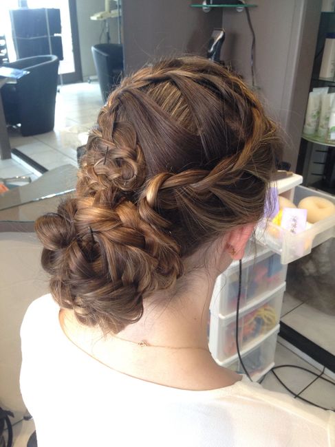 Mon essai coiffure, vos avis ? - 2