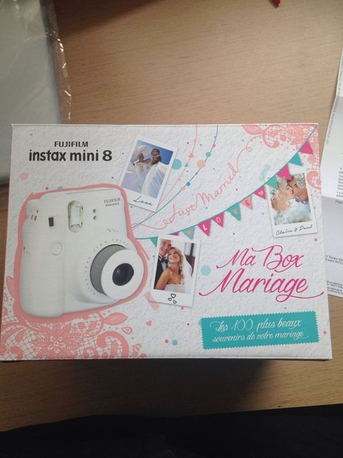 Box mariage reçue ! - 1