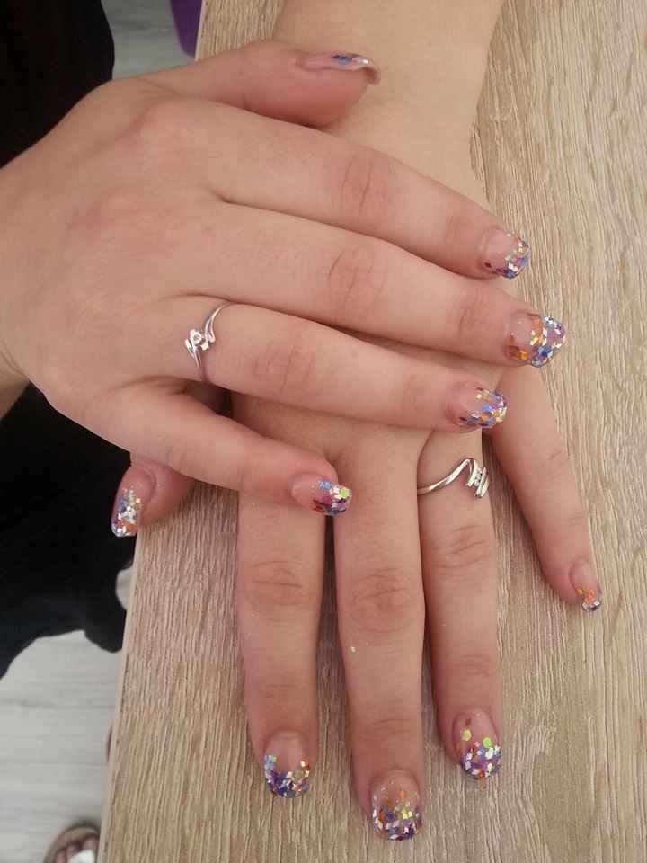 ongles choisi pour le jour j :)