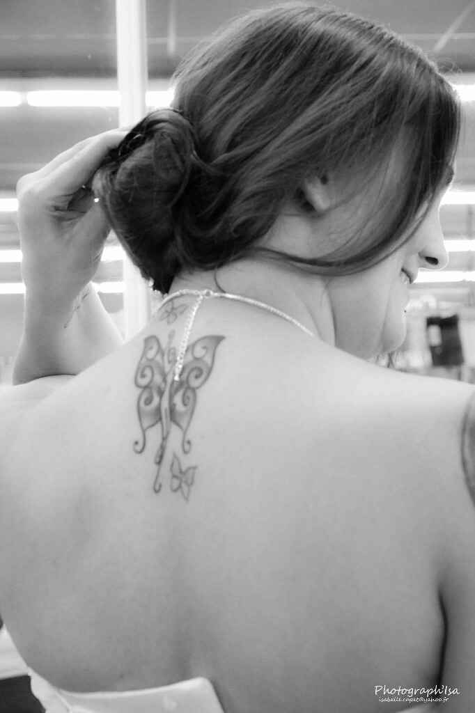 10 photos de mariées tatouées - 2