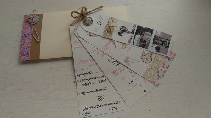  Faire part diy - 1