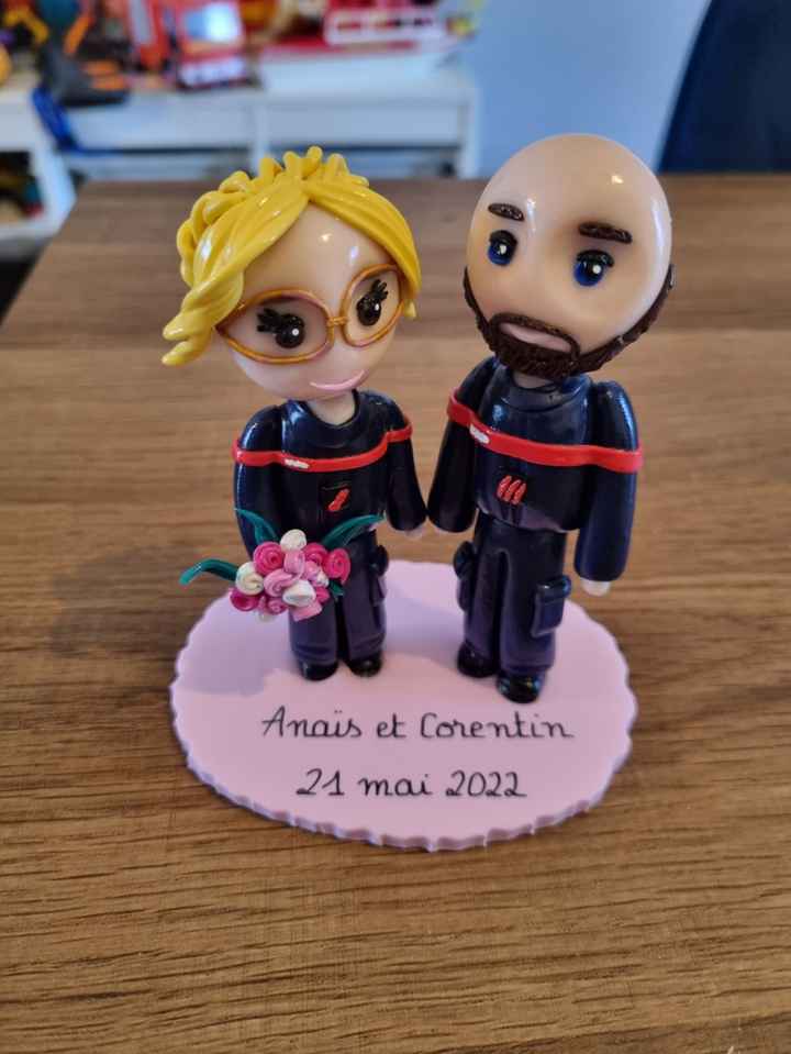 Sujet Pièce montée Personnalisée - 1