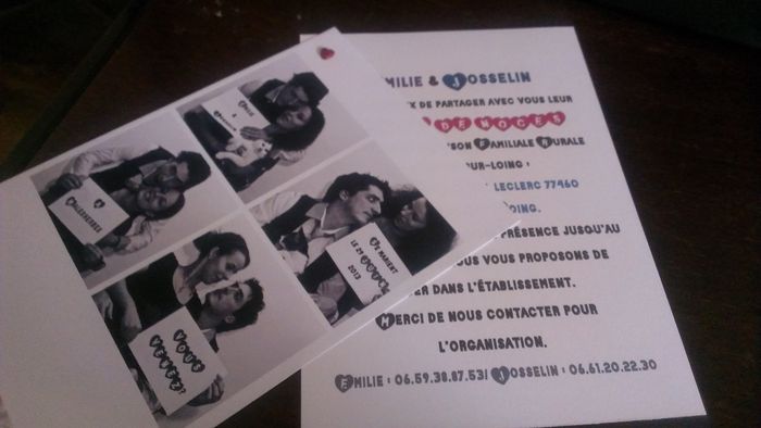 Mon faire part