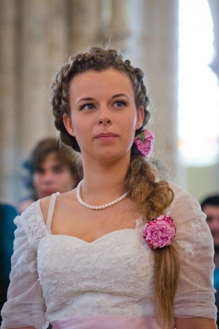 portrait de la mariée