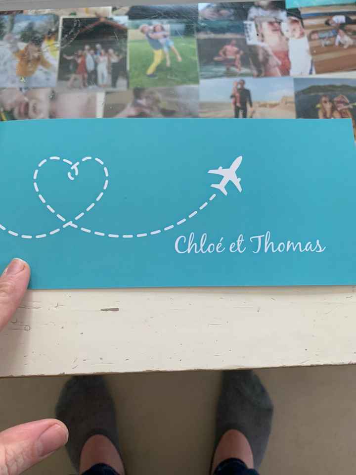 Faire part voyage - 1