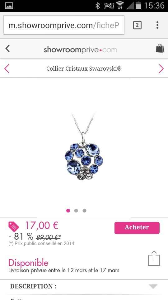 Dilemme  pour  parure  journée - 1