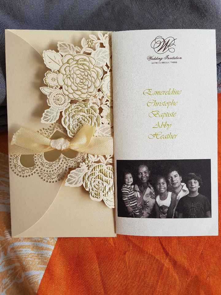 Faire-part envoyé - 1