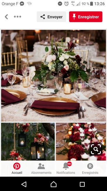 couleur de notre mariage