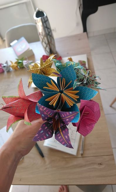 Diy : bouquet pour le jeu des rubans 2