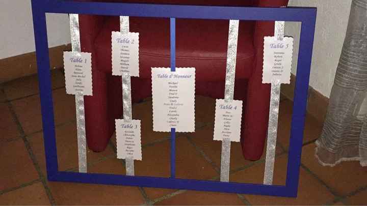 Cherche plan de table - 1