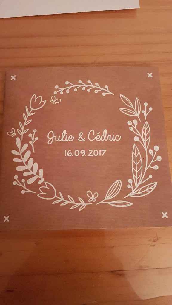 Quel faire-part préférez-vous ? - 1