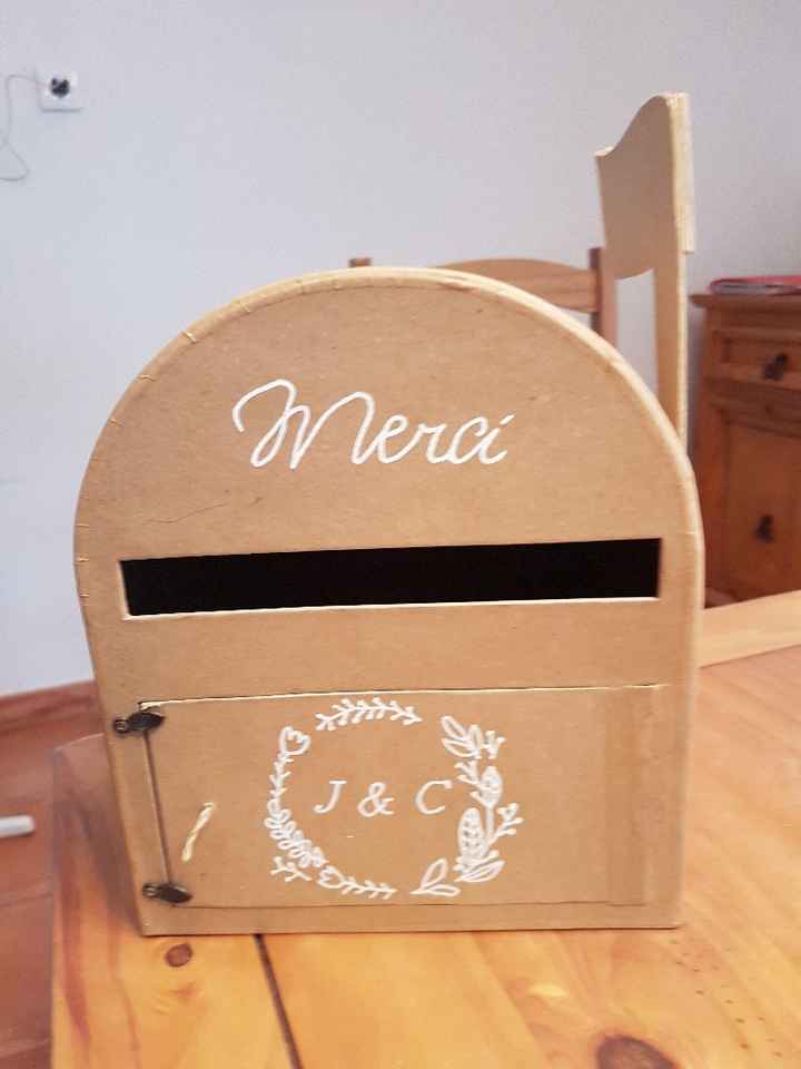 Mon "urne" terminée 😊 - 1