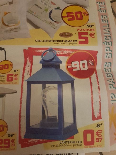 Lanterne led gifi 0.50€ - 1