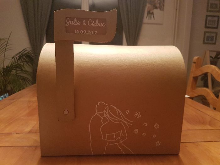 Mon "urne" terminée 😊 - 2