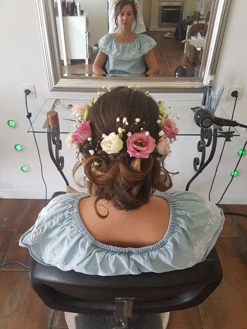 Essai coiffure et robe ! la perfection - 2