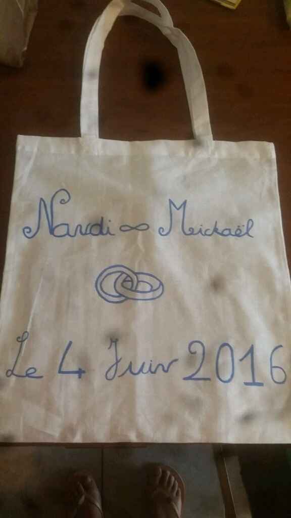 Tote bags témoins - 1