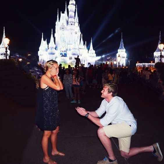 Demande en mariage à Disney