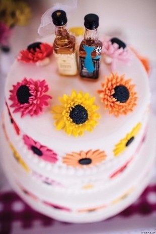 Aprés 8 mois de DIY... Le wedding cake! 