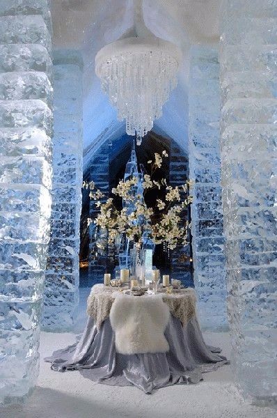 Réception château de glace