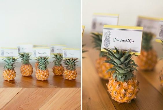 Mini fruits - marque place
