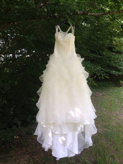 Ma robe dans la forêt et devant un étang - 1