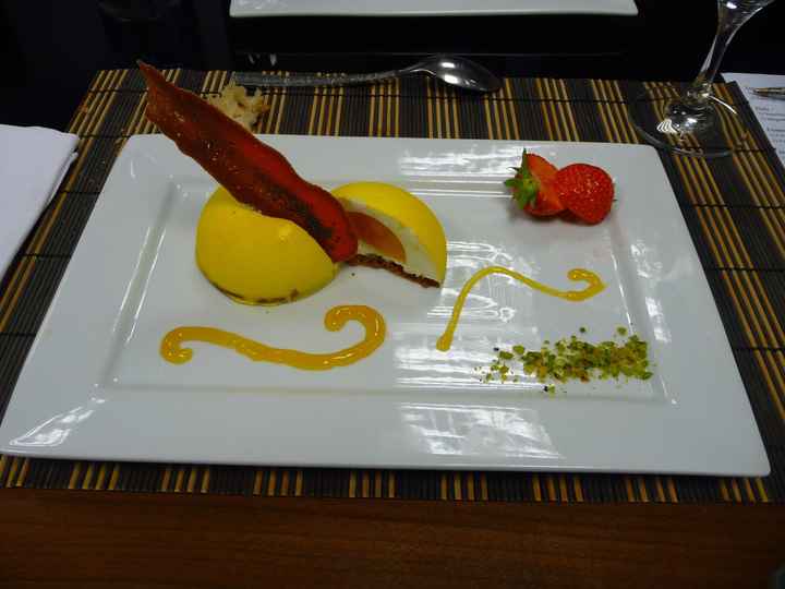 Dessert : diamant des îles