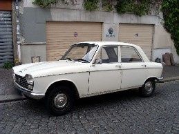 La 204 de mon cousin ( ce n'est pas celle de la photo mais ça y ressemble beaucoup)