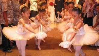 cortege de petits rats