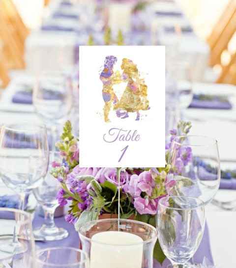 numero table raiponce