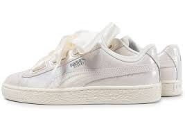 Puma HEART NIGHT SKY BLANCHE ( légèrement irisées)
