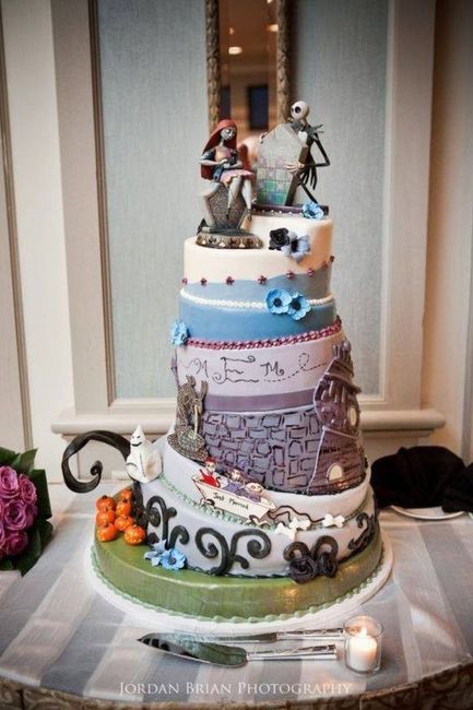 Inspirations Wedding cake Theme Disney 8