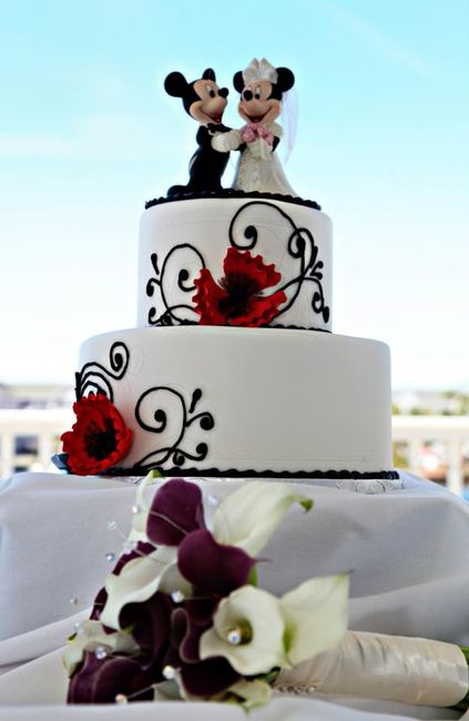 Inspirations Wedding cake Theme Disney 10