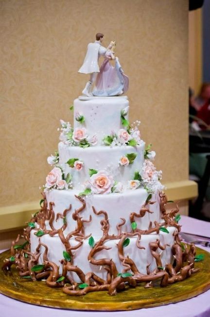 Inspirations Wedding cake Theme Disney 12