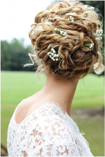 inspi chignon champetre