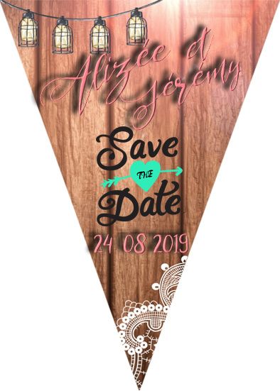 Mes Save the date ...by me !