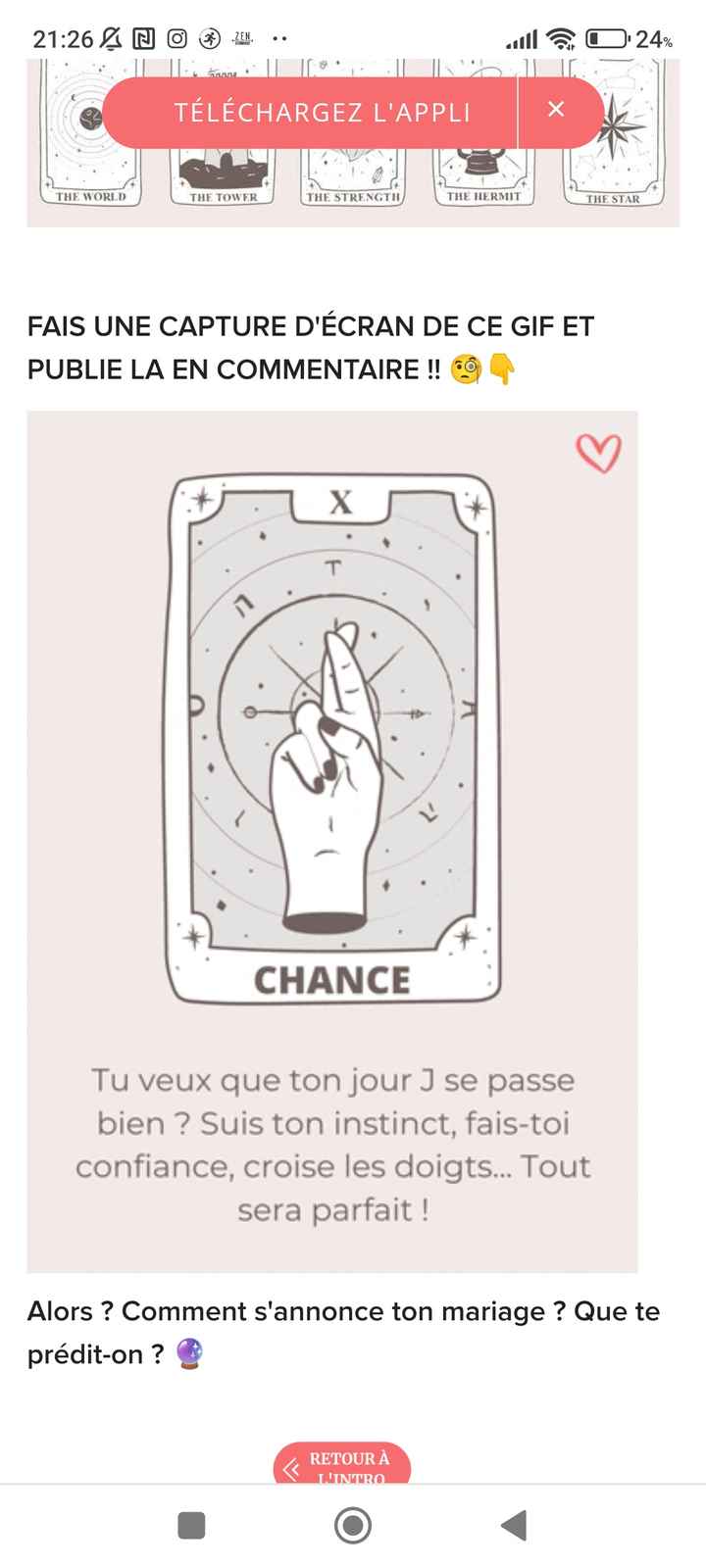 La chance te sourit 🔮😃 - 1