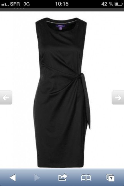 robe noire