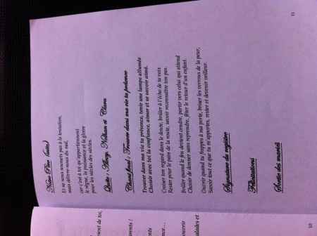 livret de messe