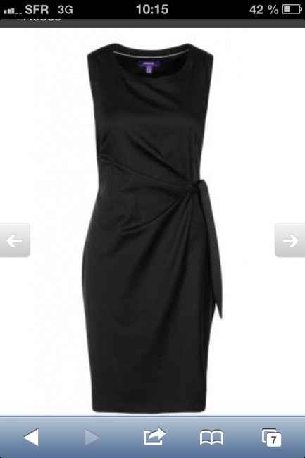 robe noire