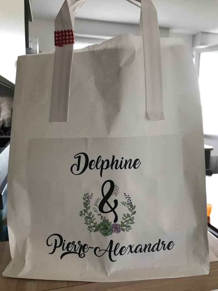 Sacs pour les invités - 1