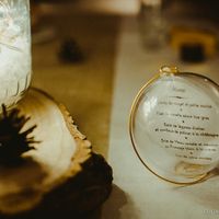 Noms de tables dans une boule en plastique : cherche photos - 1