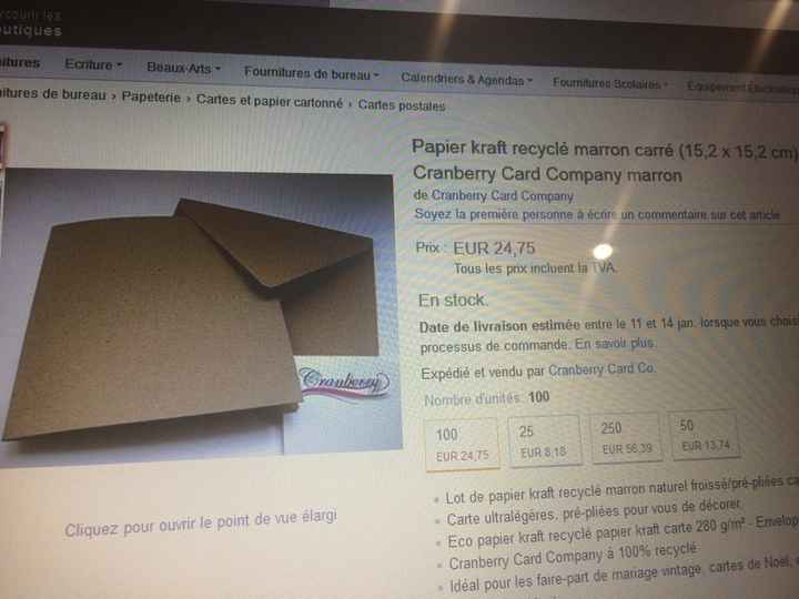 Aide fp dentelle et papier kraft - 1