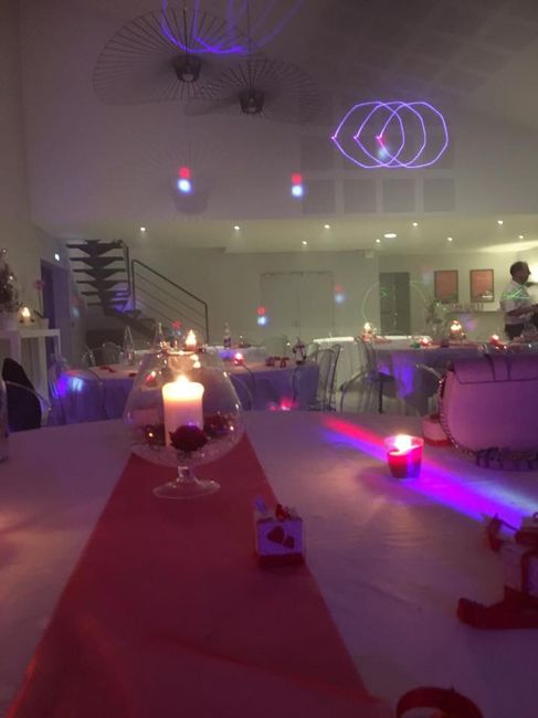 Centres de table et bougies - 1