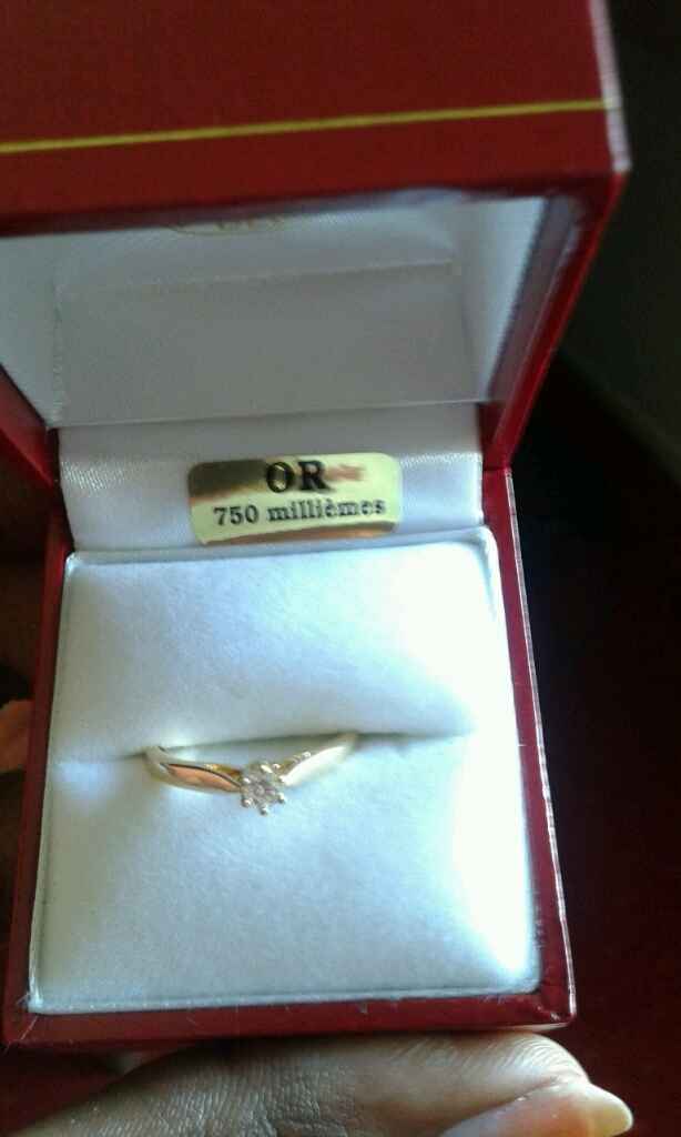 Bague de fiançaille - 1