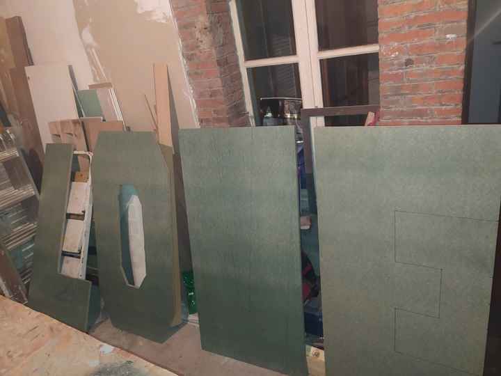 Lettre Geante diy - 1